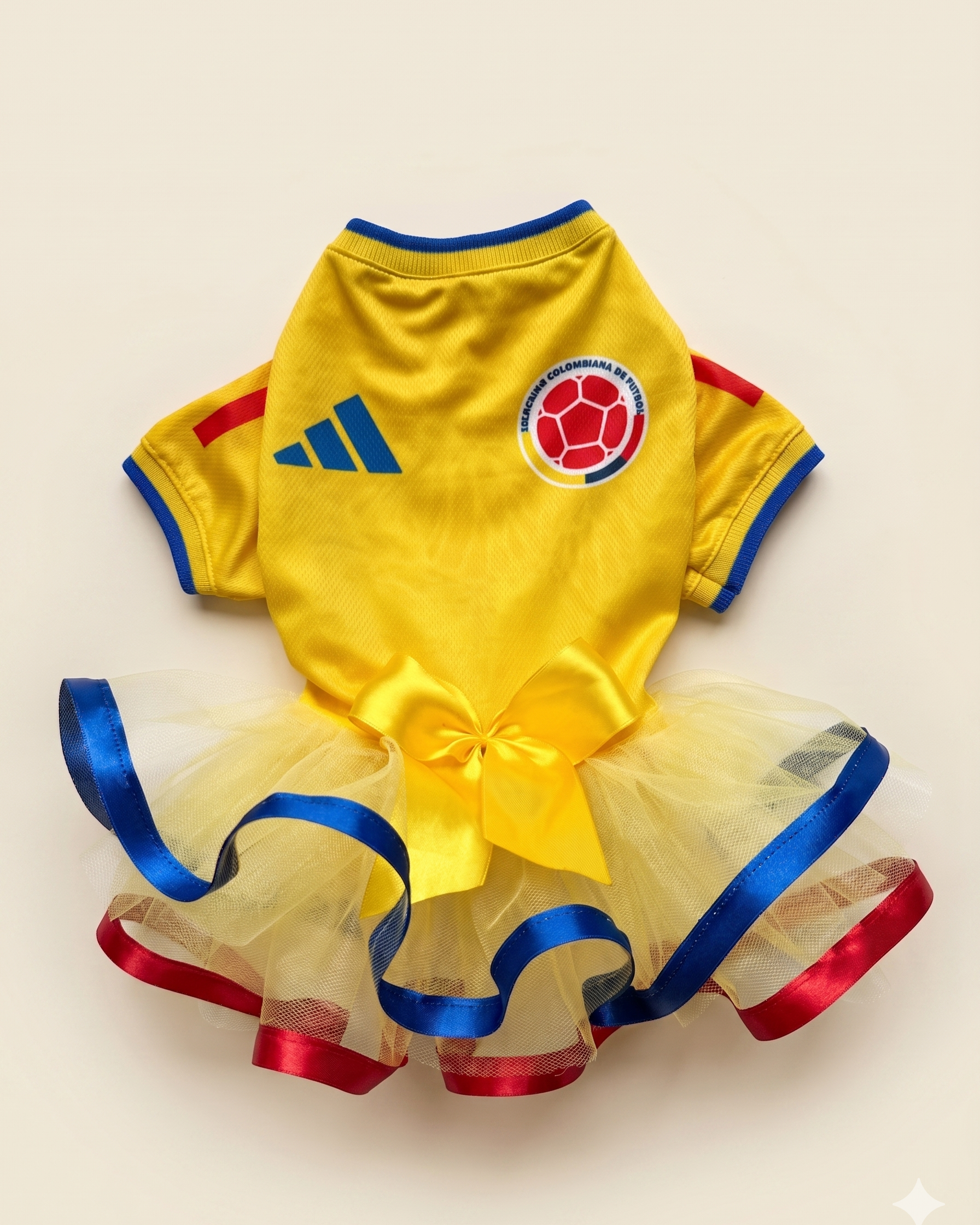 Vestido tutú selección Colombia