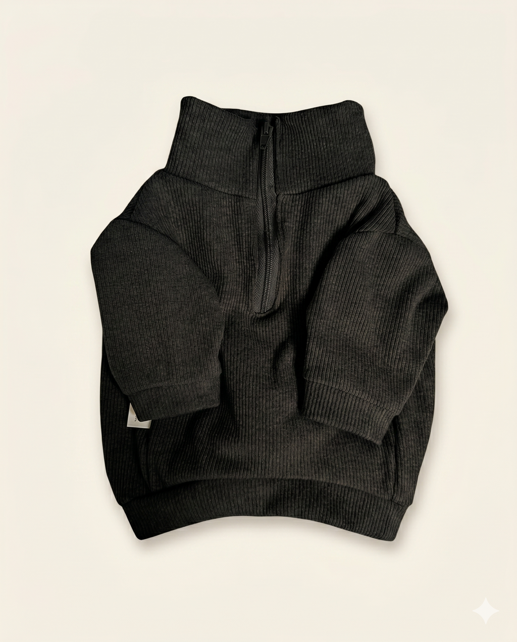 Buzo half zip teddy