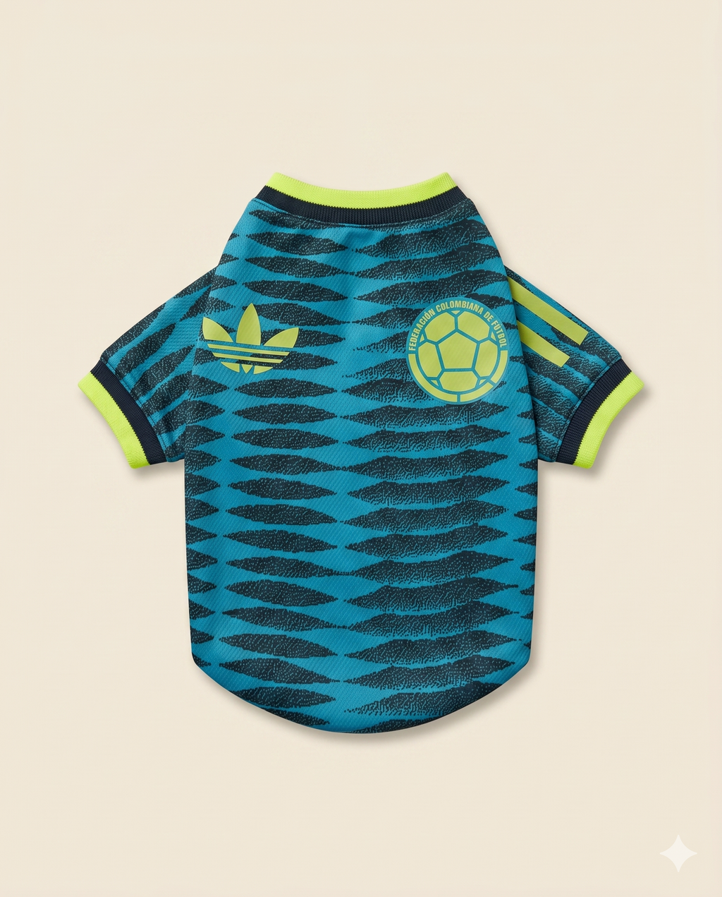 Camiseta visitante selección Colombia
